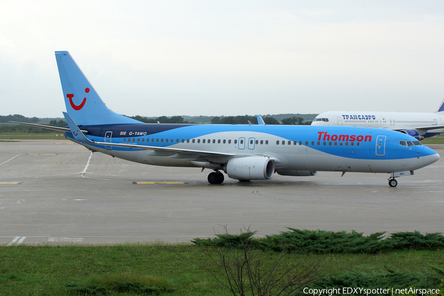 Thomson Airways Boeing 737-8K5 (G-TAWO) | Photo 277133