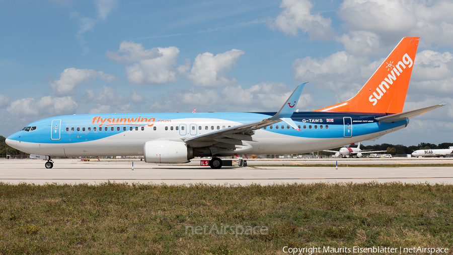Sunwing Airlines Boeing 737-8K5 (G-TAWS) | Photo 151102
