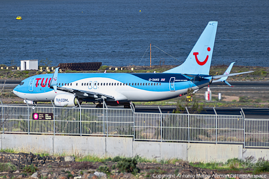 TUI Airways UK Boeing 737-8K5 (G-TAWS) | Photo 623010