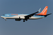 Sunwing Airlines Boeing 737-8K5 (G-TAWV) at  Corfu - International, Greece