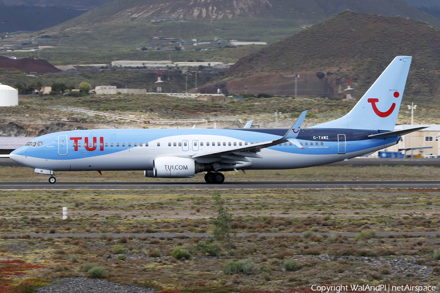 TUI Airways UK Boeing 737-86N (G-TAWZ) | Photo 561810