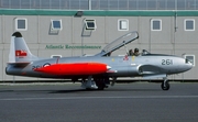 Golden Apple Trust Canadair CT-133 Silver Star Mk. 3 (G-TBRD) at  Coventry Baginton, United Kingdom