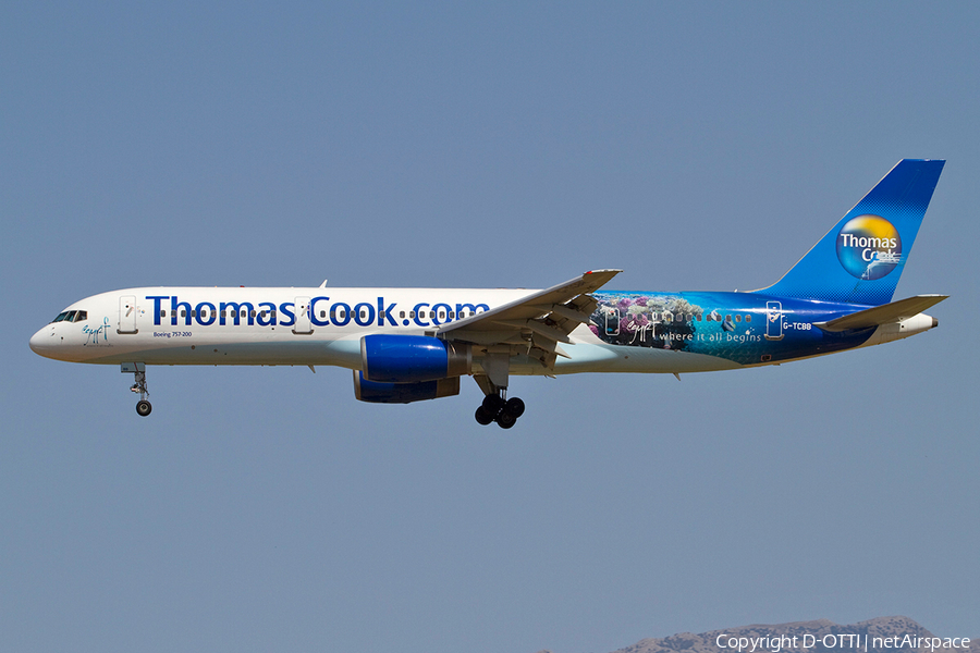 Thomas Cook Airlines Boeing 757-236 (G-TCBB) | Photo 367185