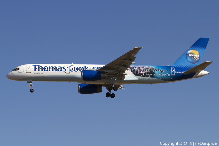 Thomas Cook Airlines Boeing 757-236 (G-TCBC) | Photo 414042