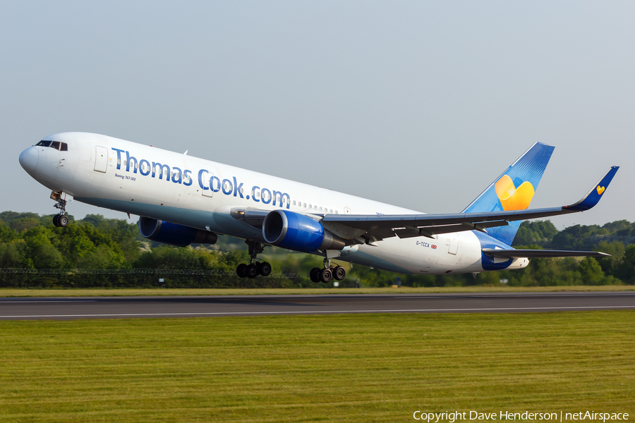 Thomas Cook Airlines Boeing 767-31K(ER) (G-TCCA) | Photo 154323