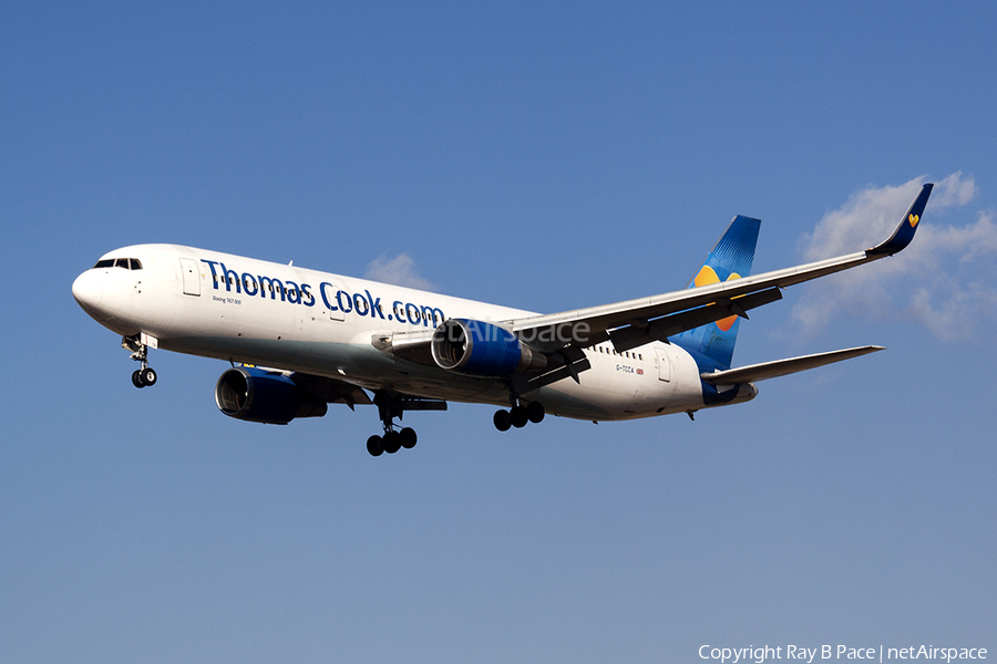 Thomas Cook Airlines Boeing 767-31K(ER) (G-TCCA) | Photo 116935