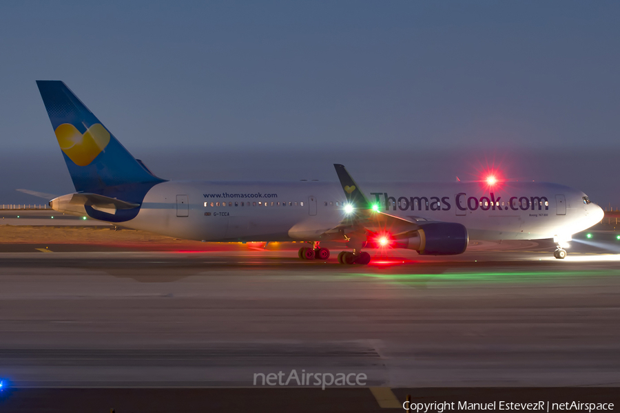 Thomas Cook Airlines Boeing 767-31K(ER) (G-TCCA) | Photo 115671