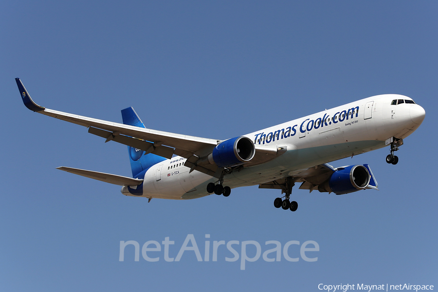 Thomas Cook Airlines Boeing 767-31K(ER) (G-TCCA) | Photo 131639