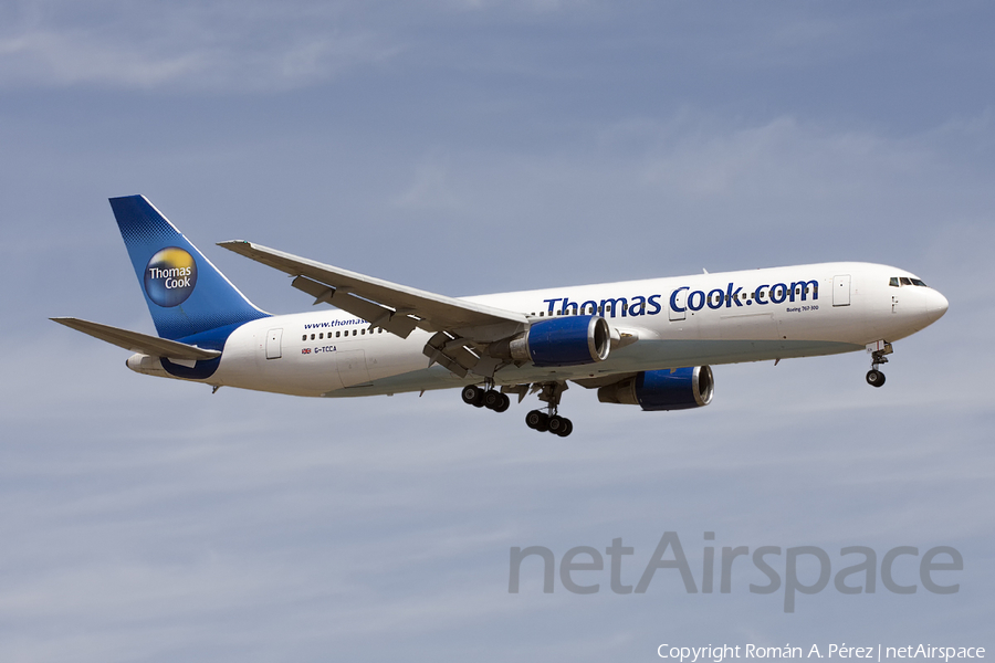 Thomas Cook Airlines Boeing 767-31K(ER) (G-TCCA) | Photo 282100
