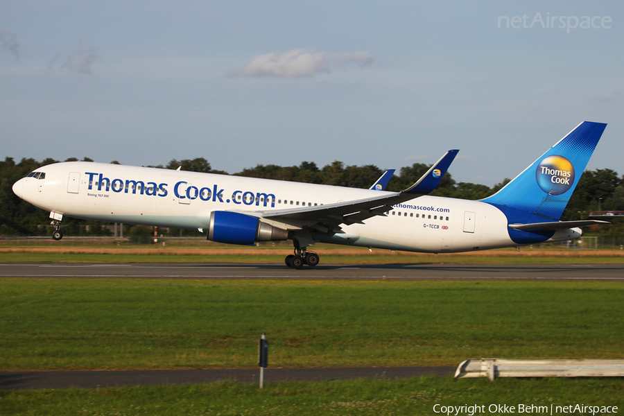 Thomas Cook Airlines Boeing 767-31K(ER) (G-TCCB) | Photo 38754