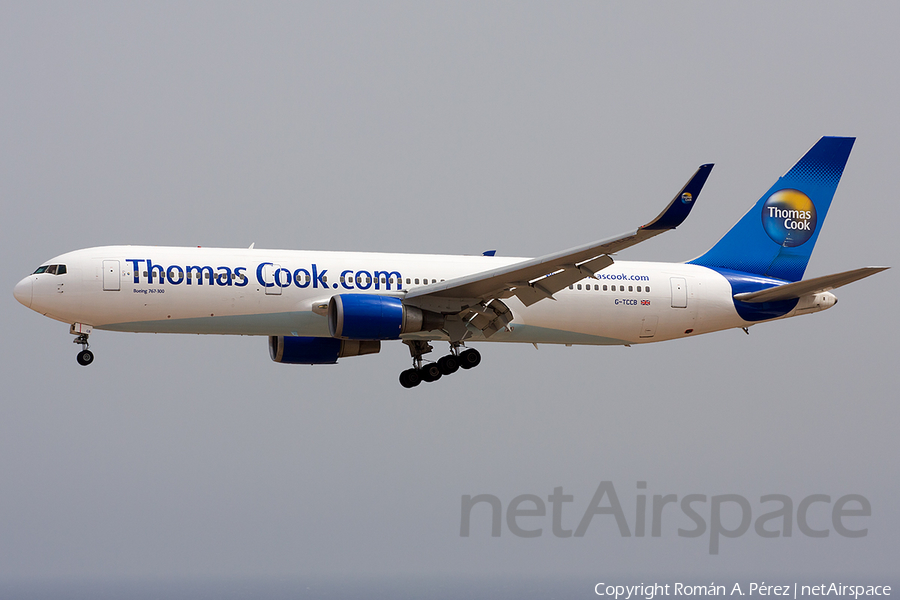 Thomas Cook Airlines Boeing 767-31K(ER) (G-TCCB) | Photo 281615