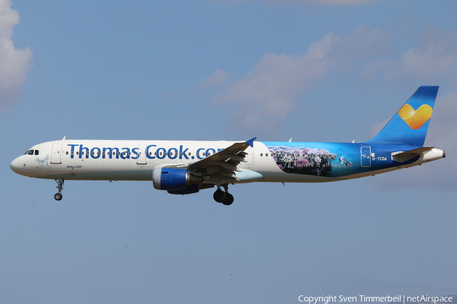 Thomas Cook Airlines Airbus A321-211 (G-TCDA) | Photo 118425