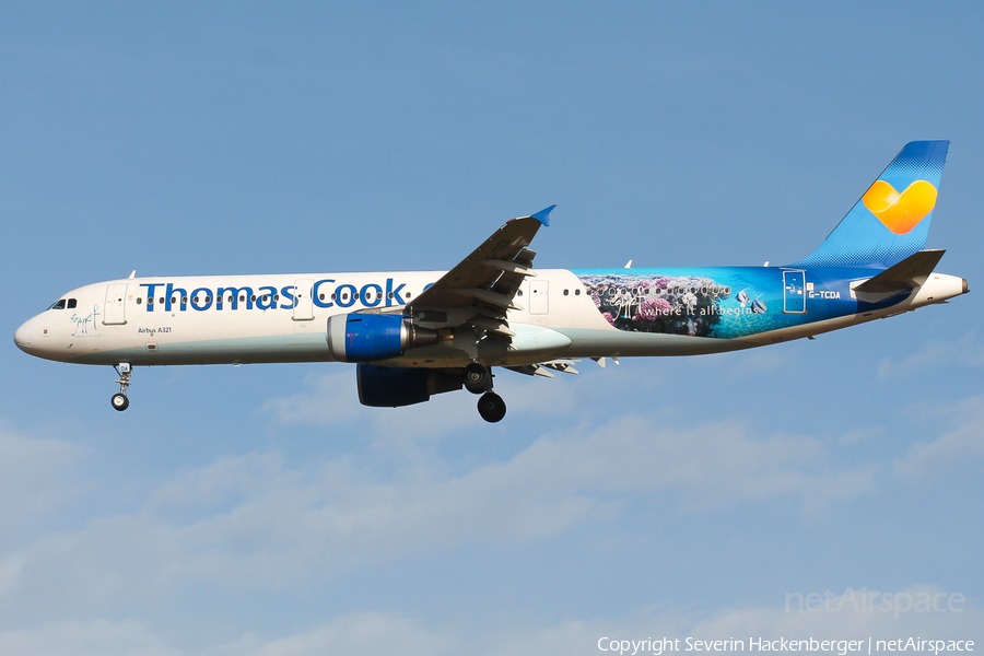 Thomas Cook Airlines Airbus A321-211 (G-TCDA) | Photo 214857