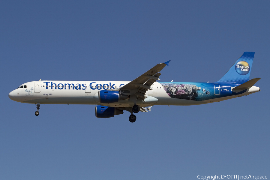 Thomas Cook Airlines Airbus A321-211 (G-TCDA) | Photo 414057