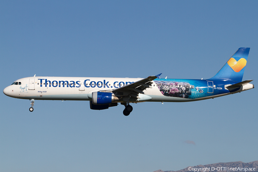 Thomas Cook Airlines Airbus A321-211 (G-TCDA) | Photo 523684