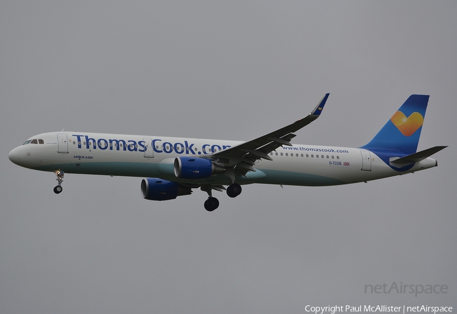 Thomas Cook Airlines Airbus A321-211 (G-TCDB) | Photo 42405