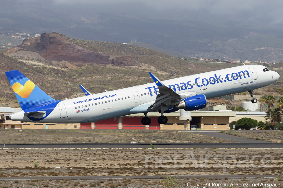 Thomas Cook Airlines Airbus A321-211 (G-TCDB) | Photo 282390