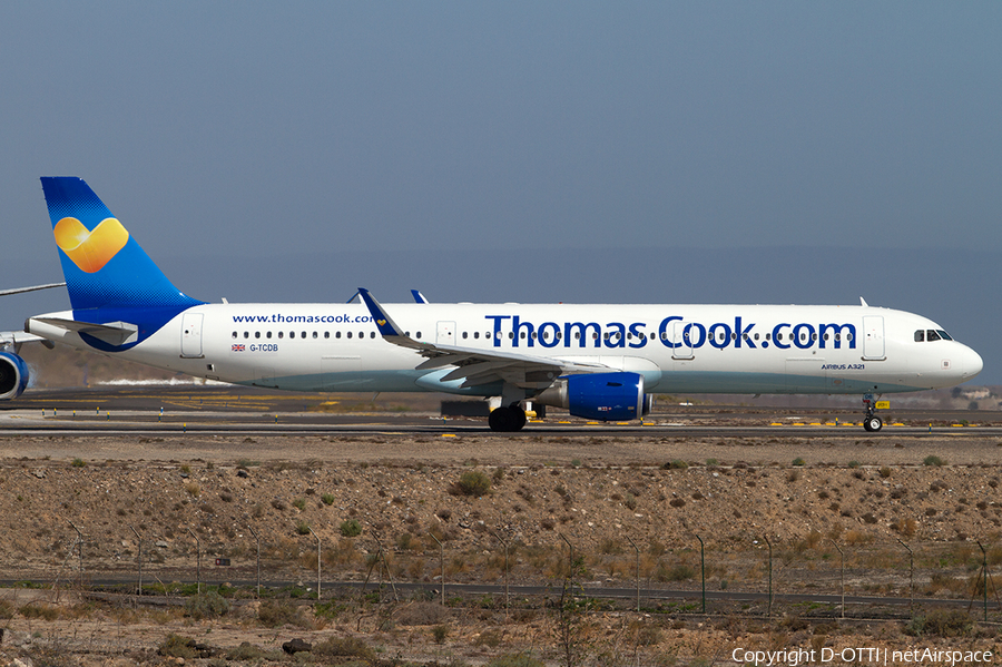 Thomas Cook Airlines Airbus A321-211 (G-TCDB) | Photo 479599
