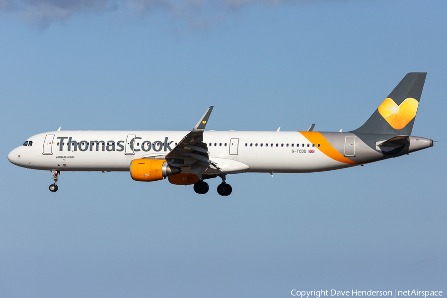 Thomas Cook Airlines Airbus A321-211 (G-TCDD) | Photo 184281