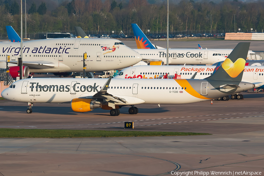 Thomas Cook Airlines Airbus A321-211 (G-TCDD) | Photo 155837