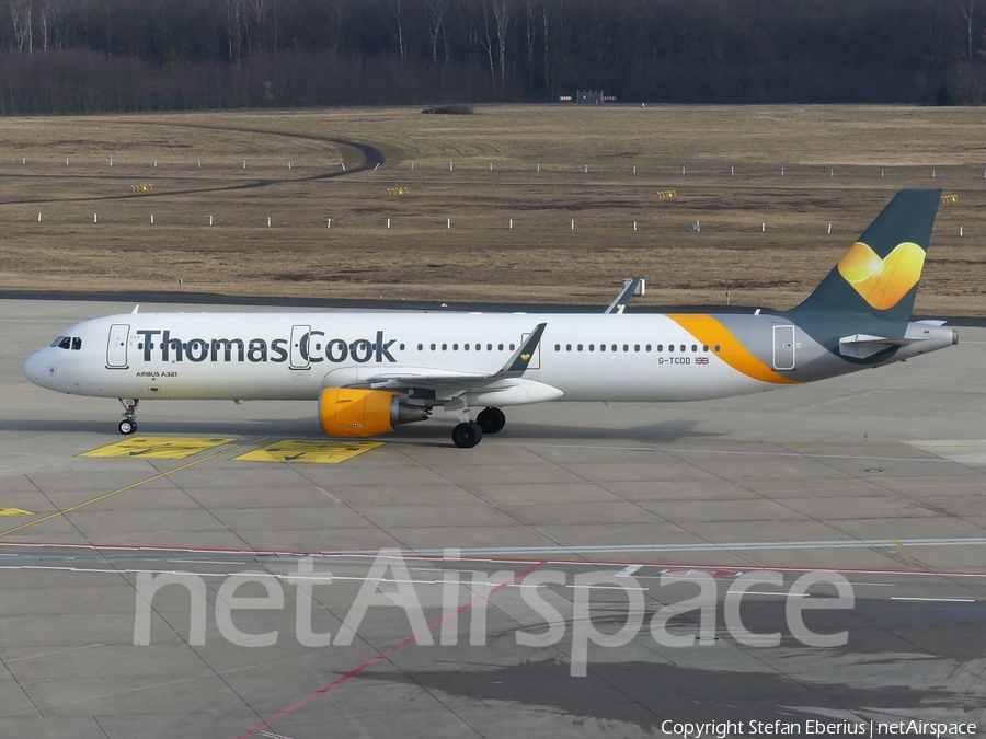 Thomas Cook Airlines Airbus A321-211 (G-TCDD) | Photo 295583