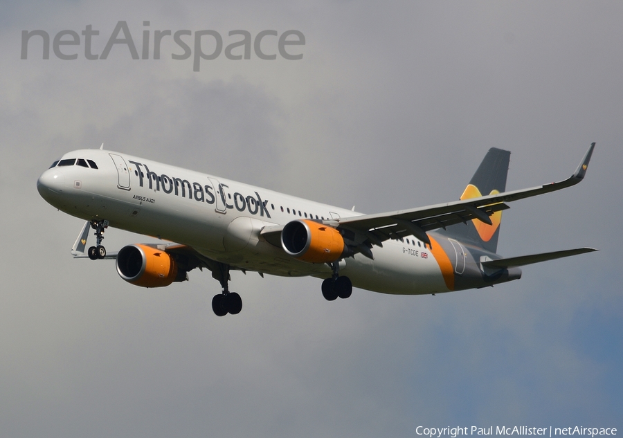 Thomas Cook Airlines Airbus A321-211 (G-TCDE) | Photo 109237