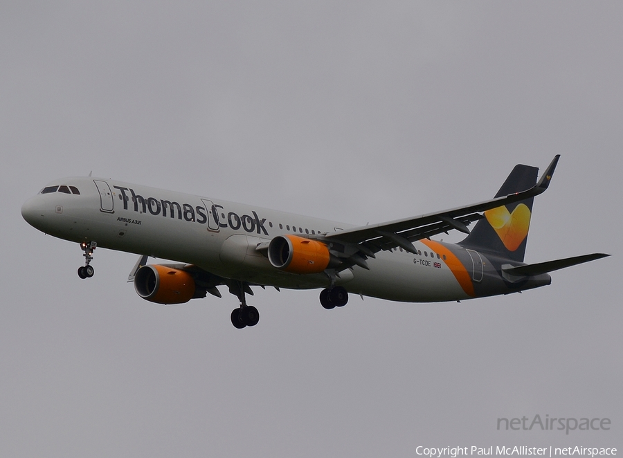 Thomas Cook Airlines Airbus A321-211 (G-TCDE) | Photo 75257