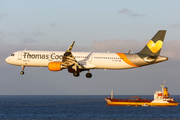 Thomas Cook Airlines Airbus A321-211 (G-TCDF) at  Lanzarote - Arrecife, Spain