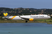 Thomas Cook Airlines Airbus A321-211 (G-TCDK) at  Corfu - International, Greece