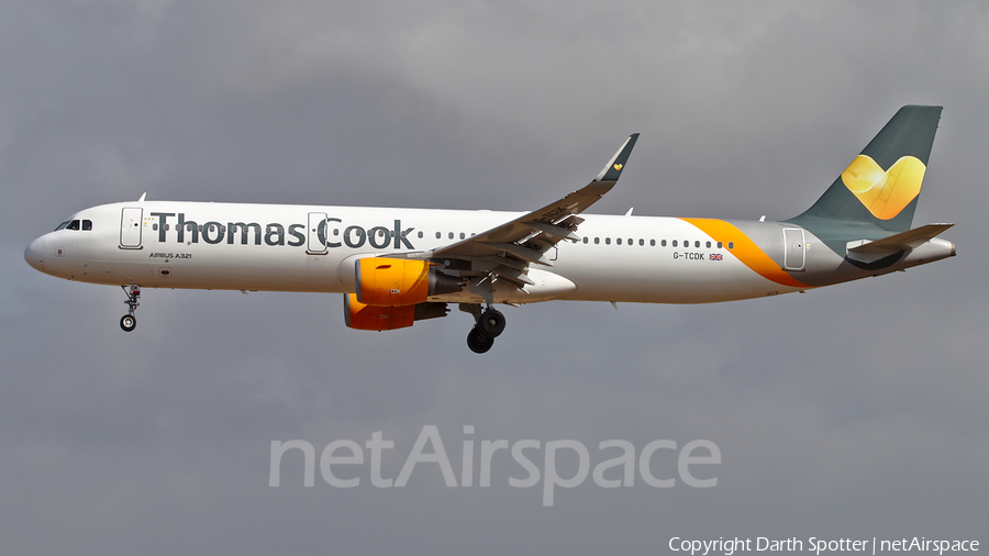 Thomas Cook Airlines Airbus A321-211 (G-TCDK) | Photo 374779