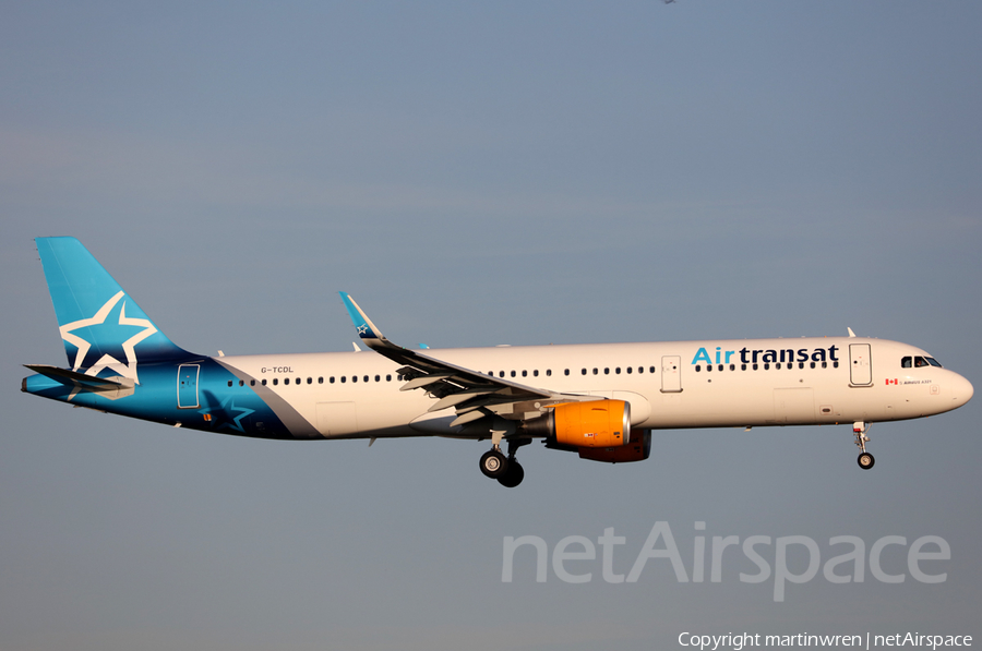 Air Transat (Thomas Cook Airlines) Airbus A321-211 (G-TCDL) | Photo 281136