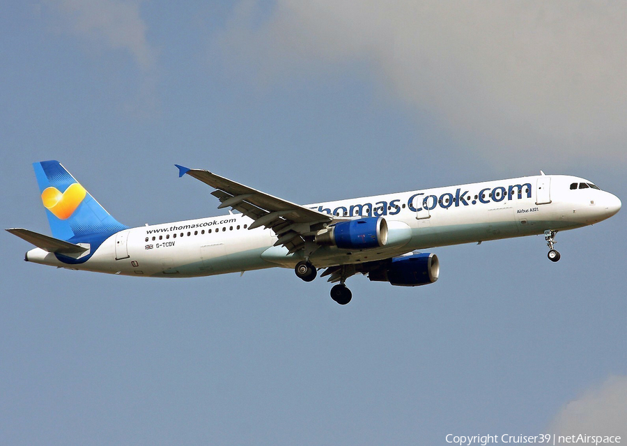 Thomas Cook Airlines Airbus A321-211 (G-TCDV) | Photo 136118