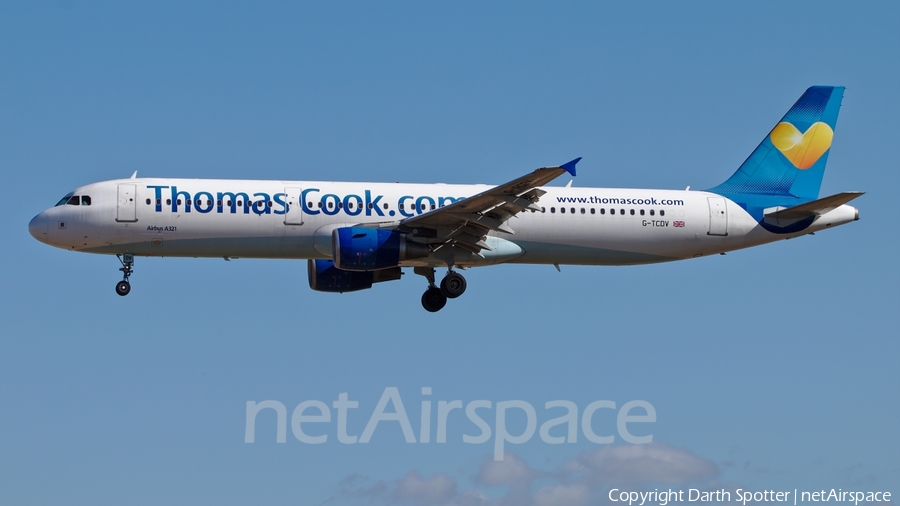 Thomas Cook Airlines Airbus A321-211 (G-TCDV) | Photo 236215