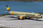 Thomas Cook Airlines Airbus A321-211 (G-TCDV) at  Corfu - International, Greece