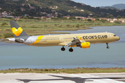 Thomas Cook Airlines Airbus A321-211 (G-TCDV) at  Corfu - International, Greece