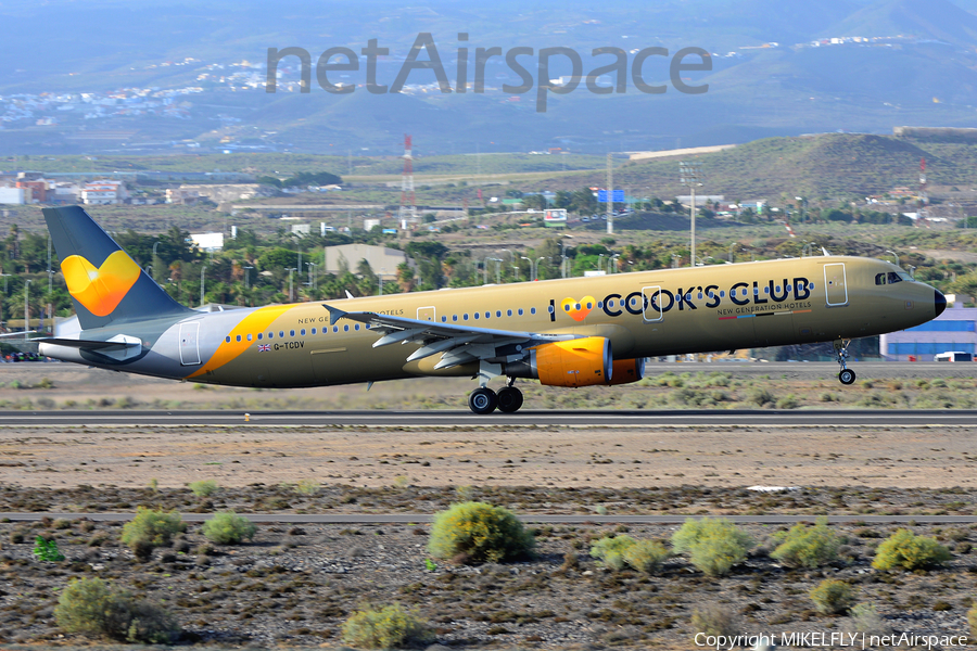 Thomas Cook Airlines Airbus A321-211 (G-TCDV) | Photo 284669
