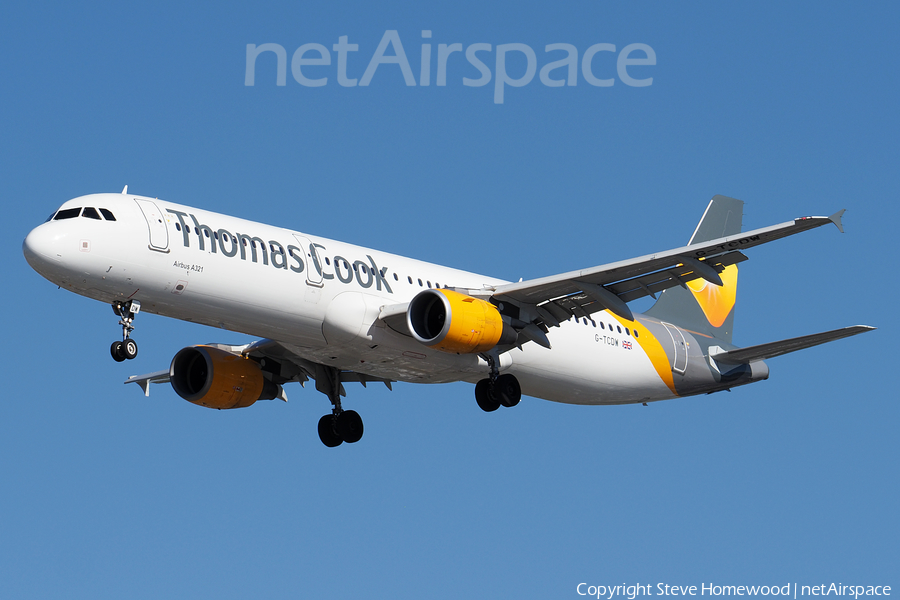 Thomas Cook Airlines Airbus A321-211 (G-TCDW) | Photo 282575