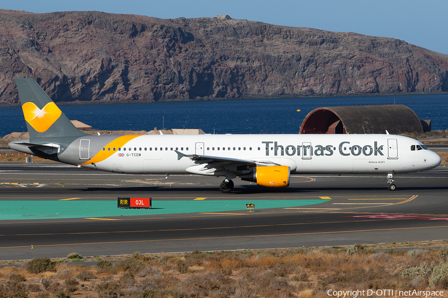 Thomas Cook Airlines Airbus A321-211 (G-TCDW) | Photo 260990