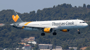 Thomas Cook Airlines Airbus A321-211 (G-TCDX) at  Skiathos Alexandros Papadiamantis, Greece