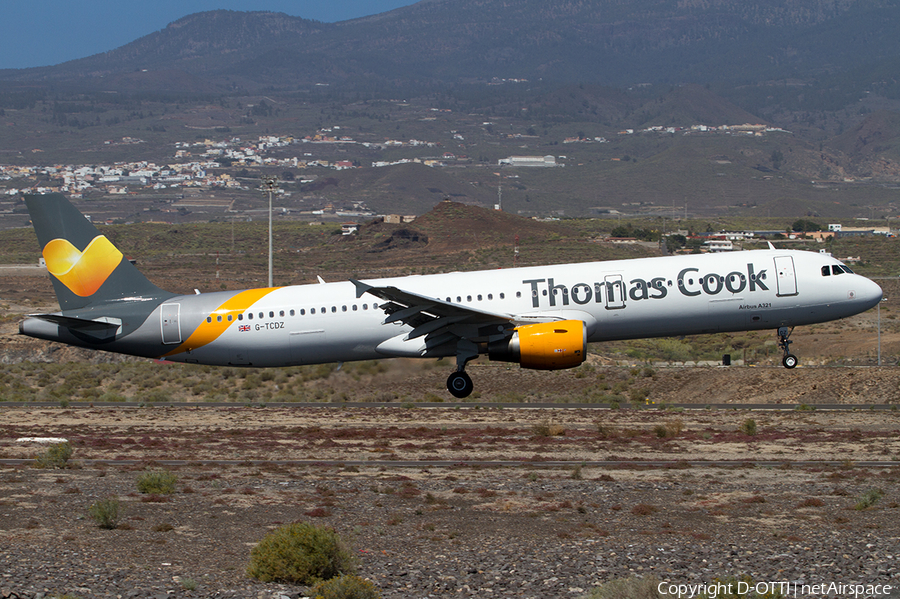 Thomas Cook Airlines Airbus A321-211 (G-TCDZ) | Photo 478908