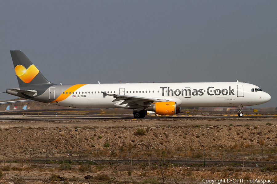 Thomas Cook Airlines Airbus A321-211 (G-TCDZ) | Photo 481751