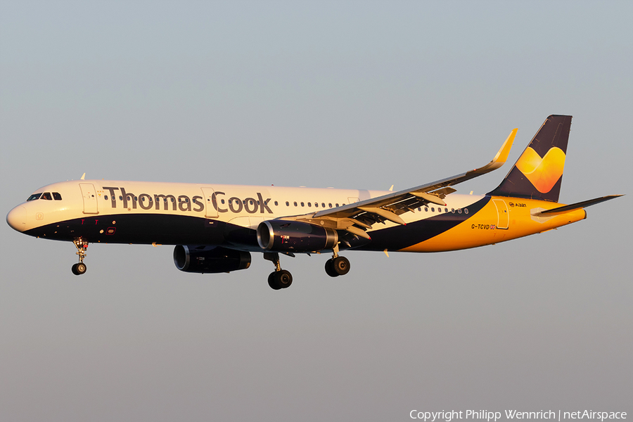 Thomas Cook Airlines Airbus A321-231 (G-TCVD) | Photo 329510