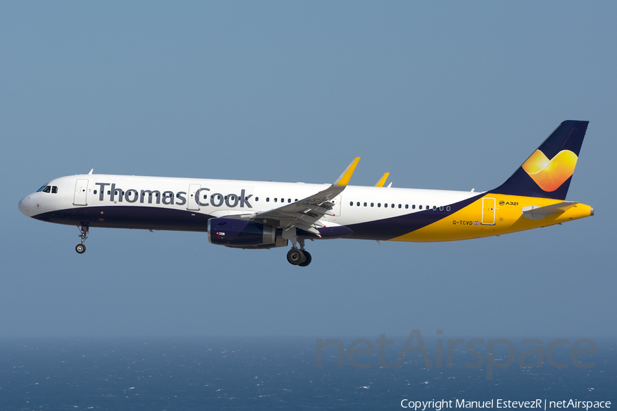 Thomas Cook Airlines Airbus A321-231 (G-TCVD) | Photo 246689