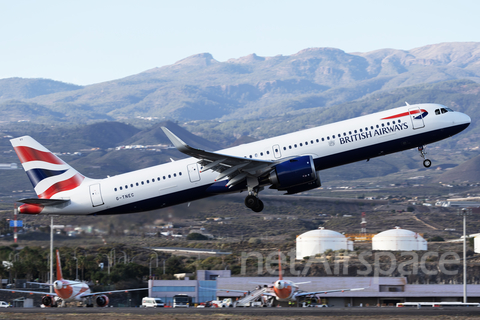 British Airways Airbus A321-251NX (G-TNEC) at  Tenerife Sur - Reina Sofia, Spain
