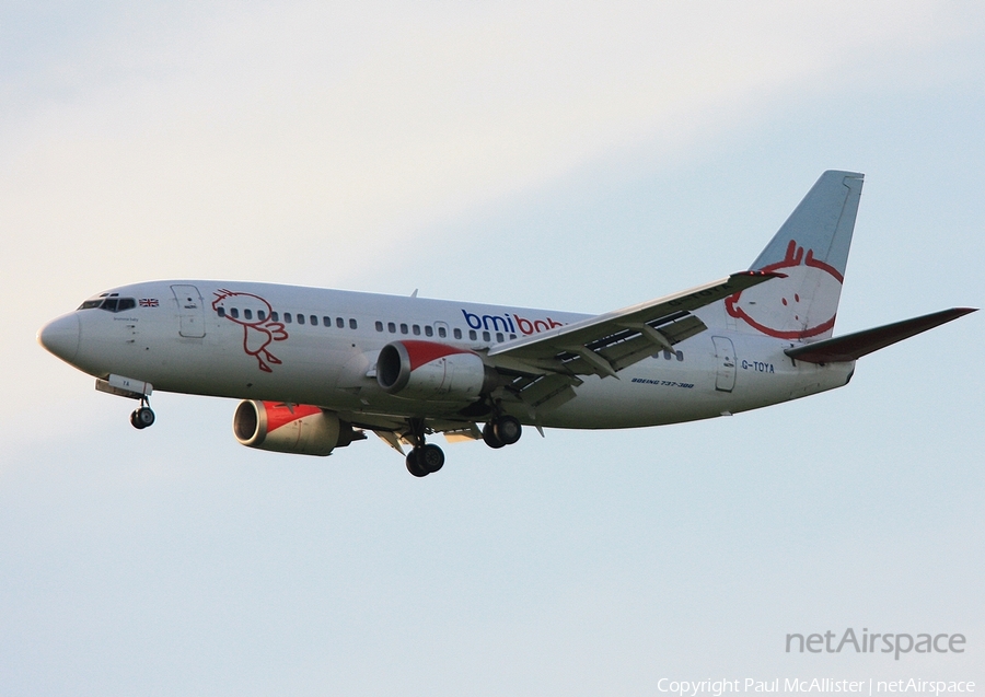 bmibaby Boeing 737-3Q8 (G-TOYA) | Photo 38005