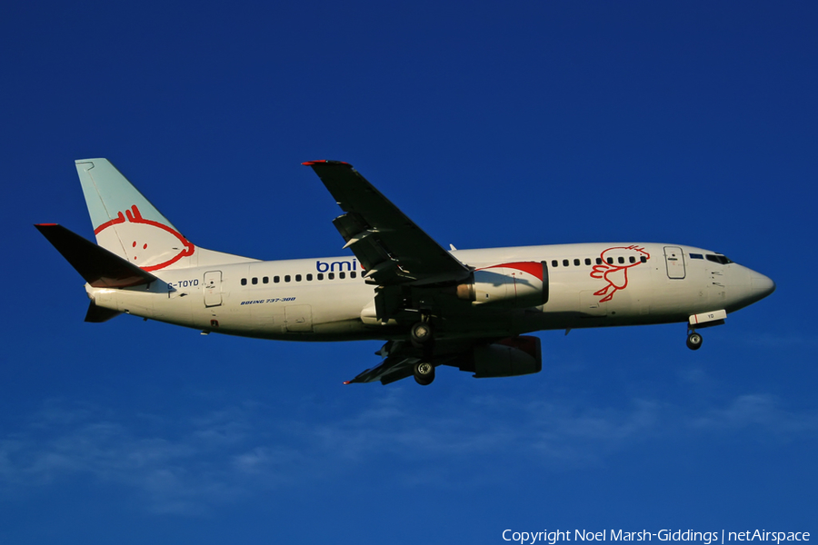 bmibaby Boeing 737-3Q8 (G-TOYD) | Photo 4301