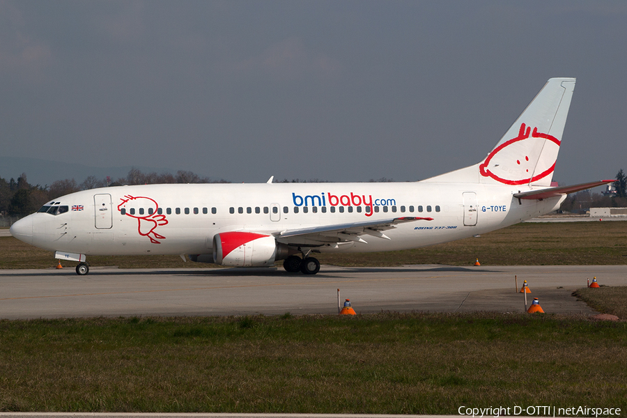 bmibaby Boeing 737-33A (G-TOYE) | Photo 196201