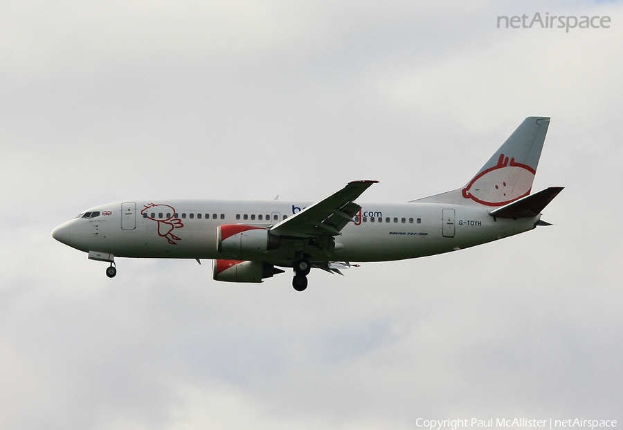 bmibaby Boeing 737-36N (G-TOYH) | Photo 37991