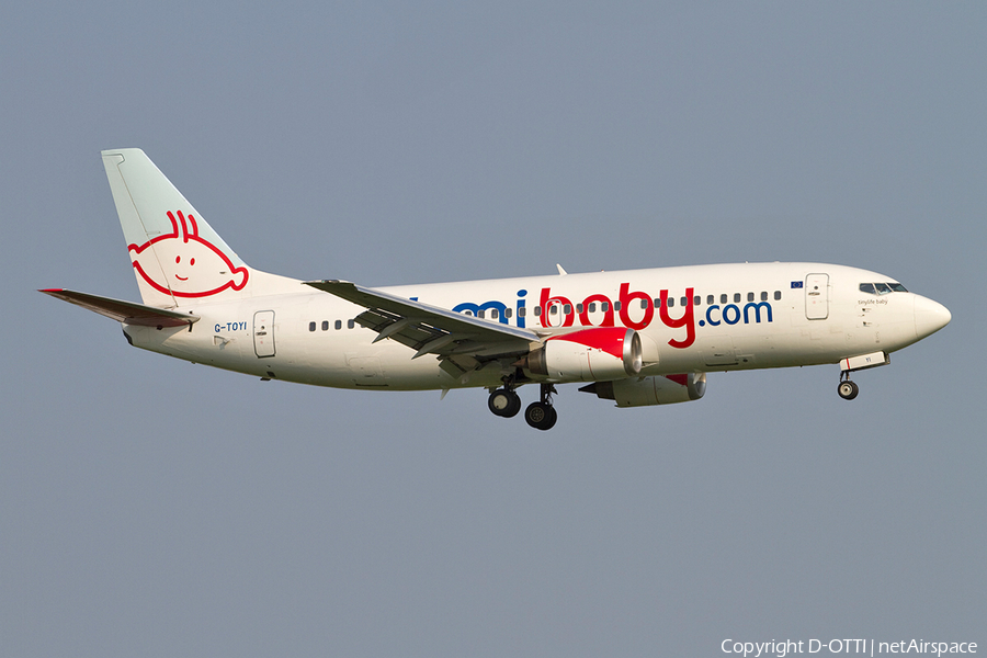 bmibaby Boeing 737-3Q8 (G-TOYI) | Photo 357358
