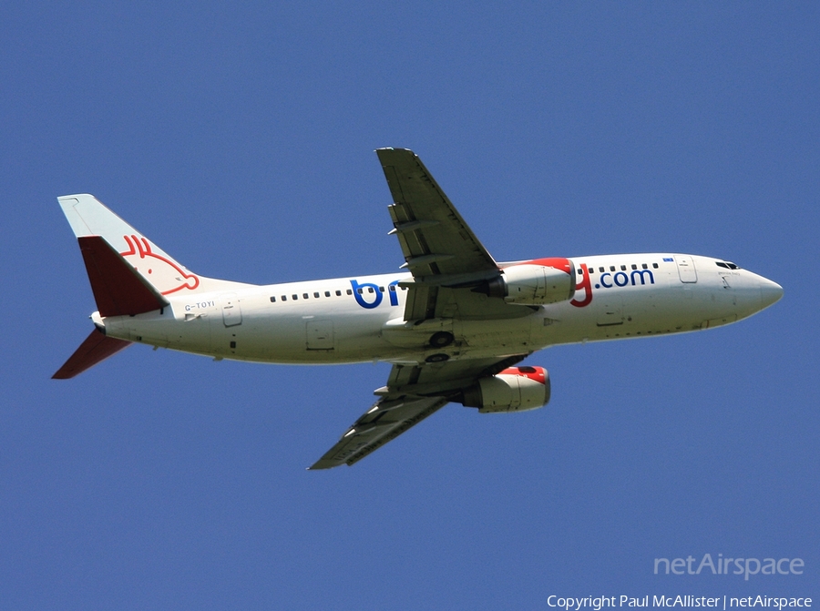 bmibaby Boeing 737-3Q8 (G-TOYI) | Photo 38004
